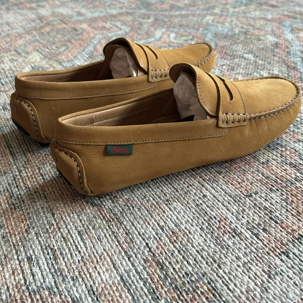 G.H. Bass Men's Davis Slip-On Suede Driver Mocs - Picture 7 of 12